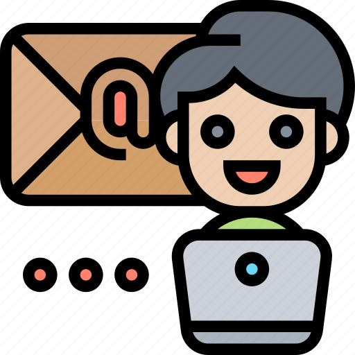 Online, communicate, contact, mail, letter icon - Download on Iconfinder