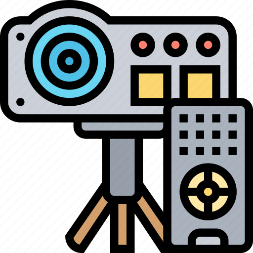 Multimedia, lecture, projector, equipment, classroom icon - Download on Iconfinder