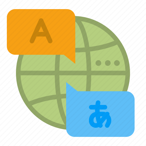 Languages, dictionary, translation, book, chat icon - Download on Iconfinder