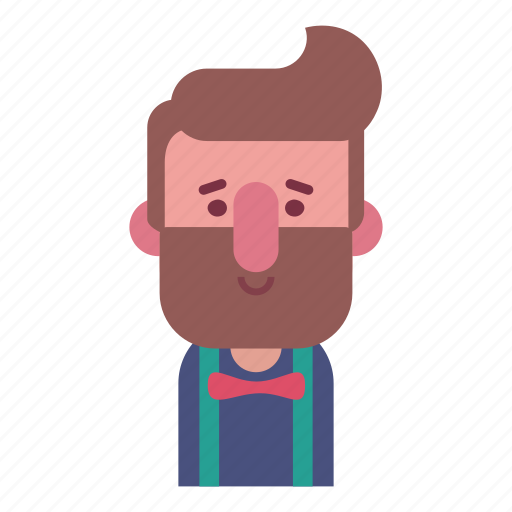 Avatar, boy, face, hipster, male, man, smile icon - Download on Iconfinder