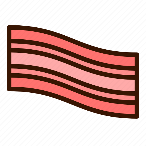 Bacon, breakfast, cook, cooking, food, meal, meat icon - Download on Iconfinder