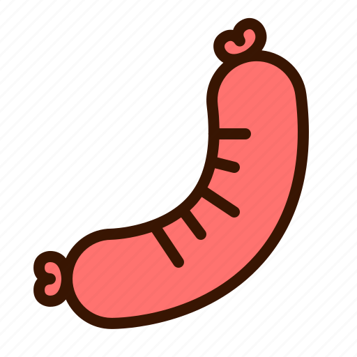 Barbecue, food, hot dog, hotdog, meat, sausage icon - Download on Iconfinder