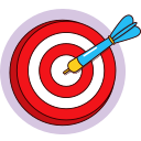 target, dartboard, goal setting, focus, aim, achievement, bullseye