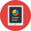 chart, color, ipad, round, statistic, tablet 