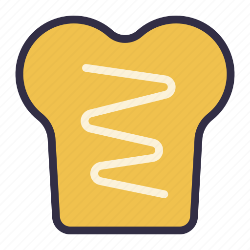 Bread, breakfast, food, sandwich, takeaway icon - Download on Iconfinder