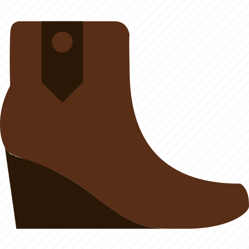 High, shoe, wedges, footwear, leathers icon - Download on Iconfinder