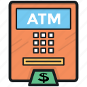 atm, atm withdrawal, cash withdrawal, dollar, transaction