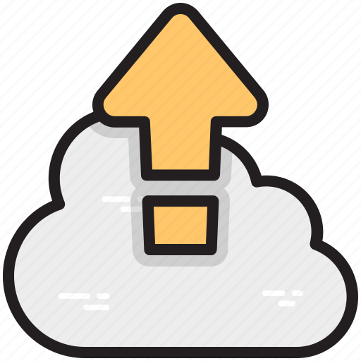 Cloud computing, cloud upload, data storage, file storage, upload to cloud icon - Download on Iconfinder