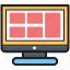 monitor, responsive web, web design, web layout, website template 