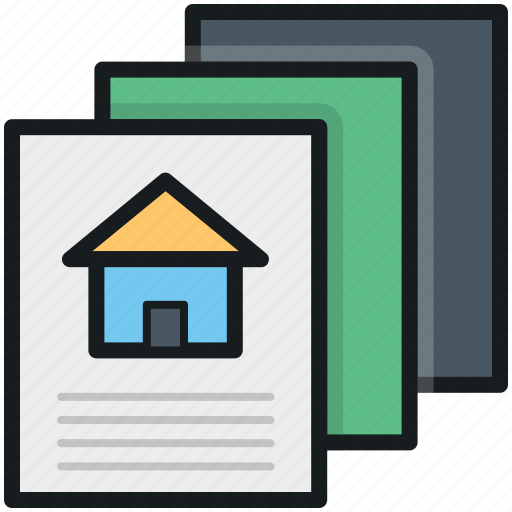 House contract, property contract, property document, property papers, real estate document icon - Download on Iconfinder