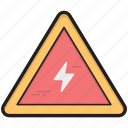 danger, electricity risk, high voltage, voltage warning, warning sign