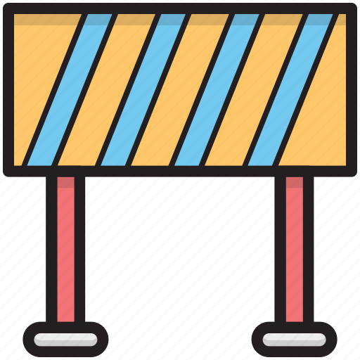Barrier, construction barrier, road barrier, street barrier, traffic barrier icon - Download on Iconfinder