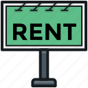 billboard, for rent, real estate, rent advertising, rental service
