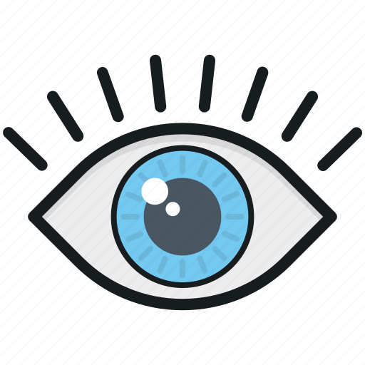 Eye, human eye, look, view, visibility icon - Download on Iconfinder