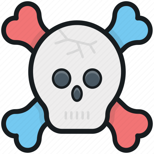 Be aware, bones, danger, skeleton, skull icon - Download on Iconfinder