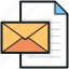 envelope, letter, letter envelope, mail, message 