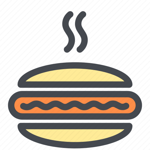 Dog, hot, food, meat, sausage icon - Download on Iconfinder