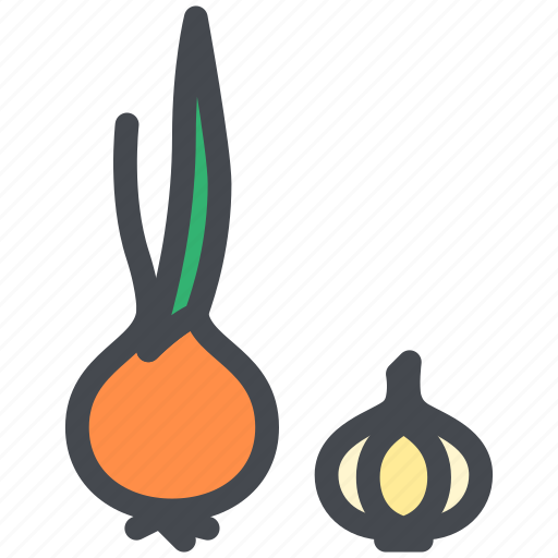 Garlic, onion, food, healthy, vegetable icon - Download on Iconfinder