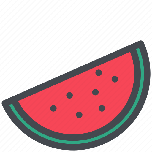 Watermelon, food, fruit, slice, sweet icon - Download on Iconfinder