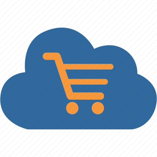 Bag, basket, caddy, cloud, computing, market, shopping icon - Download on Iconfinder