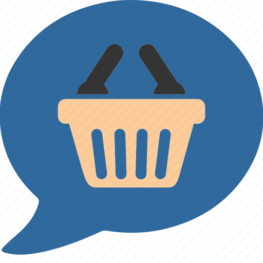 Bag, business, commerce, dialog, mall, shopping, speak icon - Download on Iconfinder