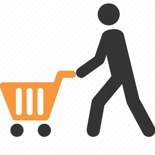 Business, caddy, mall, market, people, shopper, shopping icon - Download on Iconfinder