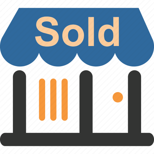 Business, commerce, mall, market, shopping, shops, sold icon - Download on Iconfinder