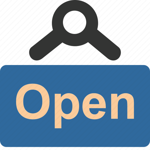 Banner, board, business, market, open, shopping, tag icon - Download on Iconfinder