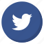 bird, circle, darkblue, media, social, tweet, twitter 