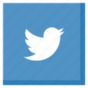 bird, lightblue, media, social, square, tweet, twitter
