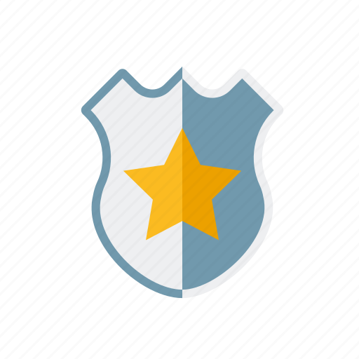 Badge, crime, justice, law, police, shield icon - Download on Iconfinder