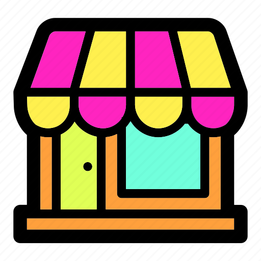 Store, shop, online shopping, window display, e-commerce, m-commerce, shop front icon - Download on Iconfinder