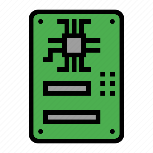 Board, computer, hardware, main, motherboard, pcb icon - Download on Iconfinder