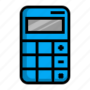 calculator, electronic, equipment, math, office