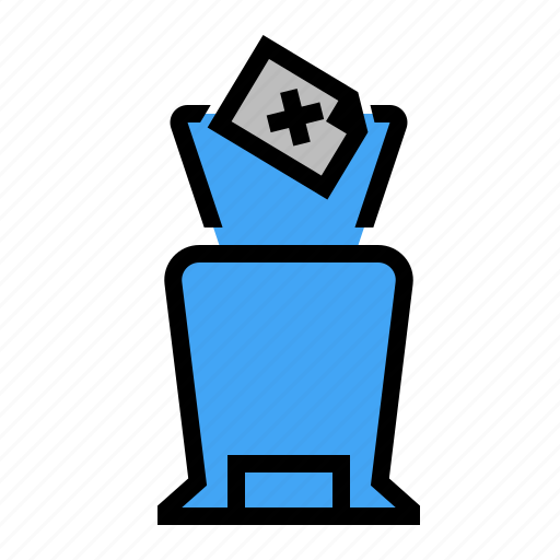 Bin, equipment, office, recycle, waste icon - Download on Iconfinder