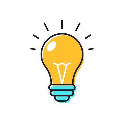 bulb, idea, idea bulb, light bulb icon
