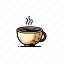 coffee, espresso, dark roast, hot cup, hot chocolate, hot beverage mug, hot coffee