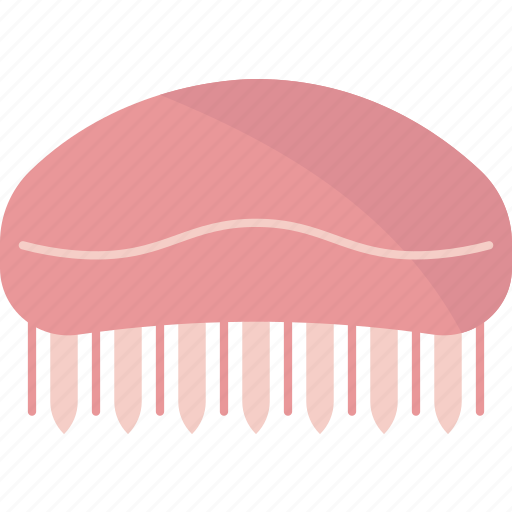 Brush, tangle, teezer, hairbrush, hairdresser icon - Download on Iconfinder
