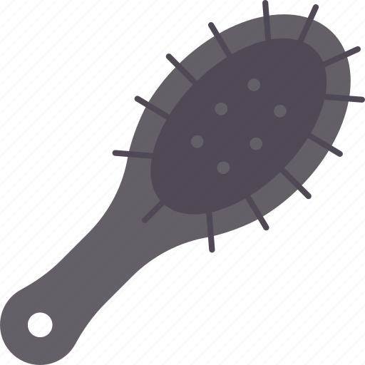 Brush, oval, hairdresser, care, beauty icon - Download on Iconfinder