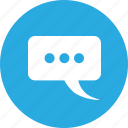 bubble, chat, communication, message, speech, talk, text