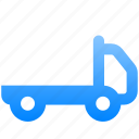 truck, flatbed, shopping, transport, delivary, report
