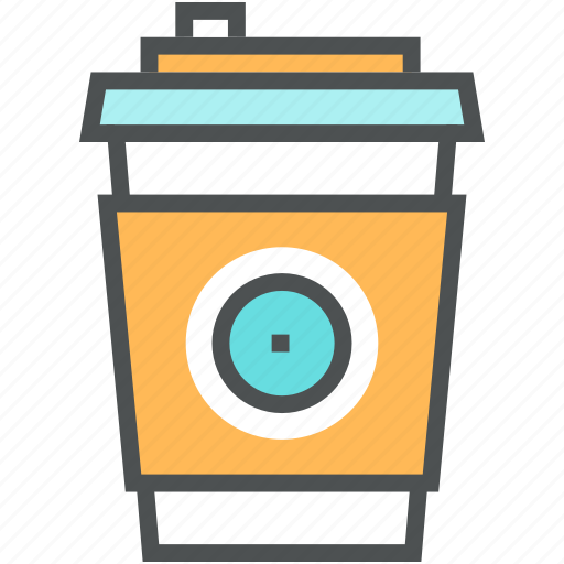 Beverage, coffee, cup, disposal, drink, fastfood icon - Download on Iconfinder