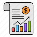 business report, finance report, data report, finance chart, investment analysis