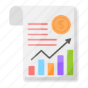 business report, finance report, data report, finance chart, investment analysis, statistics report