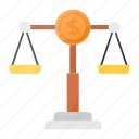 financial law, business law, money scale, money balance, trade balance