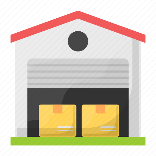 Storehouse, warehouse, depository, parcels, depot, packages, storage unit icon - Download on Iconfinder