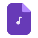 ext, audio, generic, music, song, multimedia, file, format, document, extension