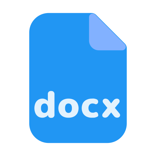 Ext, docx, doc, word, office, microsoft, file icon - Free download