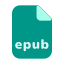 ext, epub, ebook, file, format, extension, document 