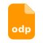 ext, odp, file, format, document, extension, presentation, office 